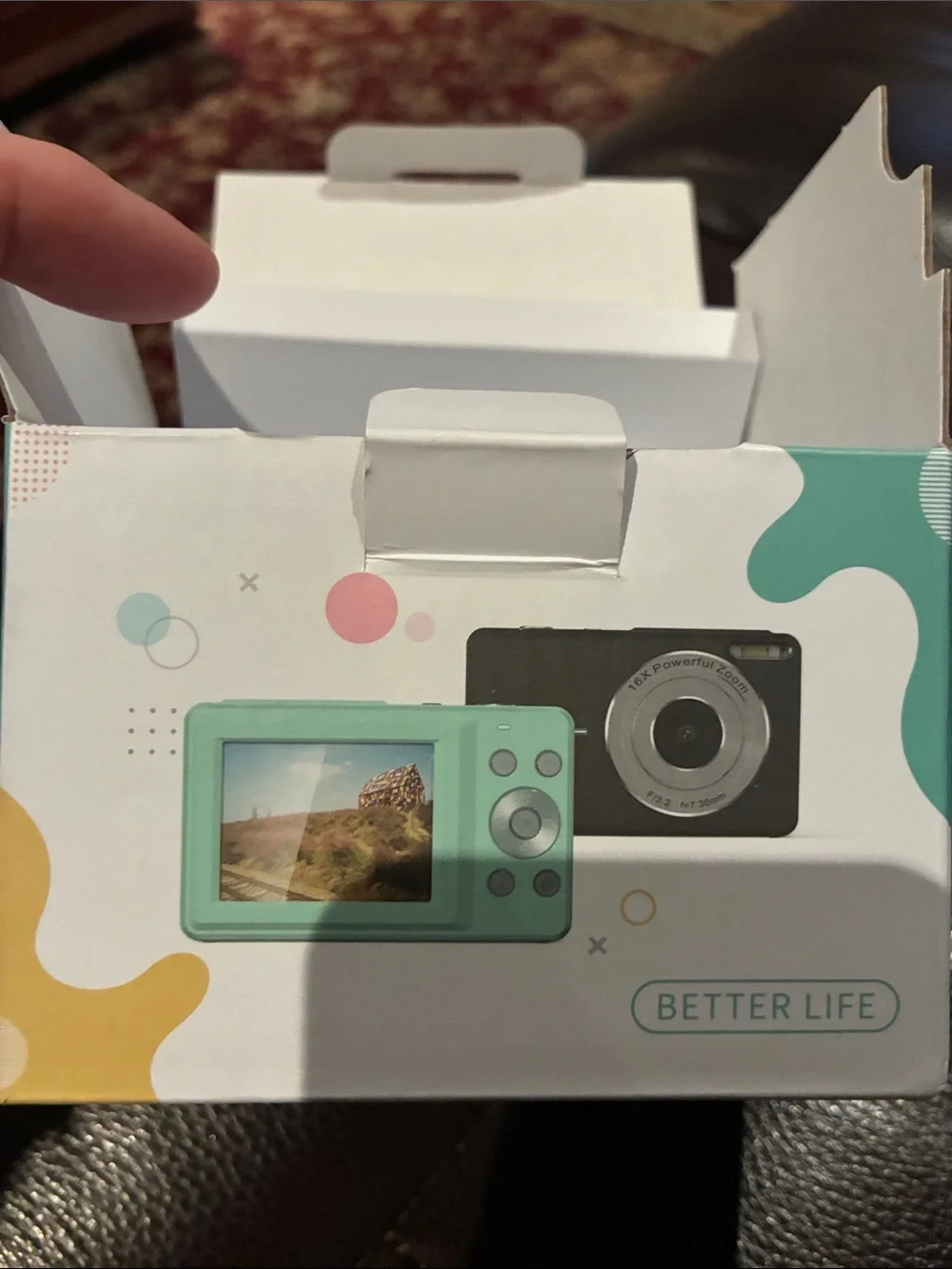 Better Life digital camera in Pink new